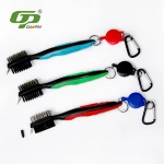 Wholesale Golf Brush/Golf Club Cleaning Brush With Groover Customized Logo