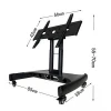 Wholesale height adjust mobile lcd tv stand for sale