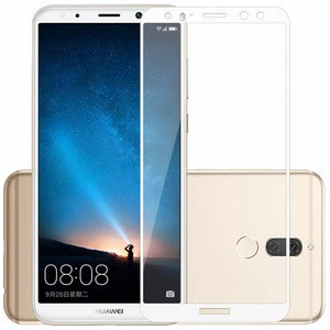 Wholesale high quality mobile phone 0.26mm 3D 9H tempered glass for Huawei mate 10 lite Maimang 6