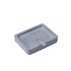 Wholesale High Quality Modern Bathroom Accessory Handmade Square Concrete Soap Dish for Bathroom Hotel