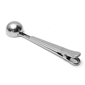 Wholesale High Quality Stainless Steel Coffee Measuring Spoon With Clip