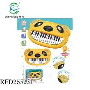 Wholesale hot selling musical toys cartoon electronic organ