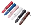 Wholesale Italian Calf 10/12/13/14/15/16/17/18/19/20/22/24mm  Watchband Watches  Straps  Genuine Leather Sharp Watch Band