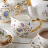 Wholesale luxury Bone china Coffee and tea set