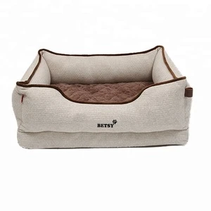 Wholesale memory foam foldable waterproof custom dog bed