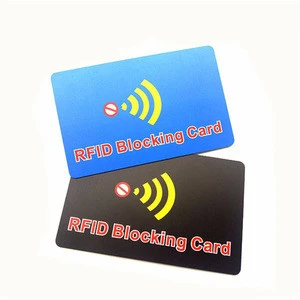 Wholesale Printable Credit Guard RFID Scanner Blocking Shield Guard Cards