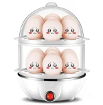 Wholesale quality cheap double layer 14 egg electric boiler egg steamer egg cooker