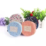 Wholesale Round Shape Wallet Portable Change Pouch Silicone Round Coin Purse