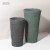 Import Wholesale Texture Modern Cylinder Vase Ceramic Matte Grey Flower Vase from China