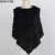 Import Wholesale Women Real Rabbit Fur Knitted Poncho Natural Fur Shawls Ladies Fashion Capes from China