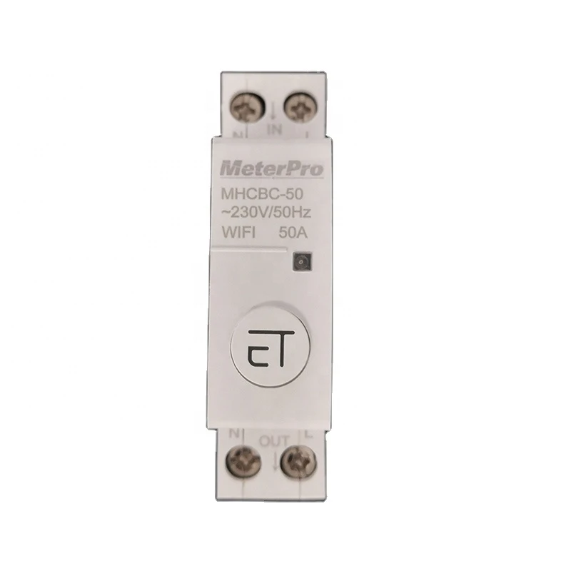 WiFi MCB Smart Circuit Breaker remote appliance controller 1P+N 50A