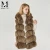 Import Winter Hot Selling Fur Hood Vest Thick Warm Real Fox Fur Vest Oversize Gilet Women Girls Ladies Sleeveless Fur Vest from China