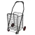 Import Wire Mesh Basket Trolley Shopping Cart With Two Wheels from China