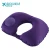 Import WMXP0008 Wholesale High Quality Automatic Press Self inflating inflatable Silk Air  plane Travel Neck Pillow with Pump from China