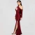 Import Women Clothes 2020 Hot Sales Sexy Dress Pure Color Evening Dress from China