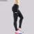 Import Women fitness black tights mesh leggings with pocket Pluscool sports from China