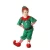 Import Women Men Children Christmas Santa Claus Costume Kids Adults Family Green Elf Cosplay Costumes Carnival for Party from China