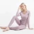 Import Womens Thermal Underwear Set Fleece Lined Thicken Top And Bottom Set  Winter Base Layer  Long Johns from China
