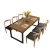 Import wood dining table designs in wrought iron coffee table legs from China