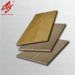 Wood Grain Fiber Cement Board 8mm siding panels exterior wall/facade board
