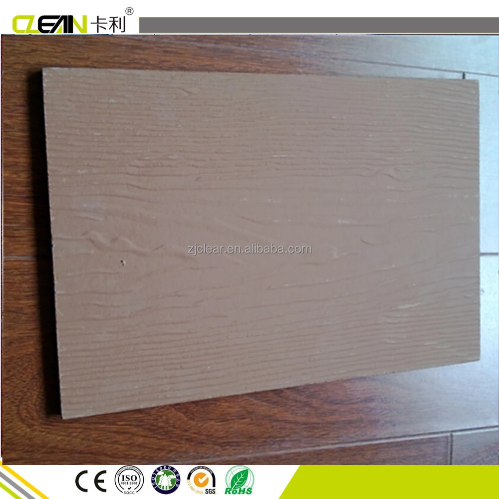 Wood grain Fiber Cement Sheet for exterior facade panel