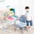 Wooden children furniture sets ergonomic design desk kids height adjustable study desk
