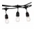 Import Worbest waterproof 48FT LED light string with UL certified for cafe/bar/Entertainment venue from China