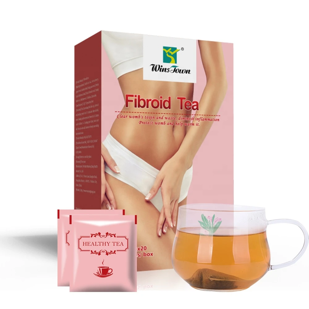 WT05 Hot selling big box health shrinking removal fibroid tea herbal for women fertility womb tea