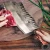 Import Yeelong Manual forging Kitchen Knife Chef&#39;s Meat Cleaver Butcher Knife Vegetable Cutter with wooden handle from China