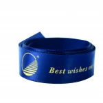 Yipin Packaging  wholesale  custom gift printer white color coffee cup and words silk black ribbons