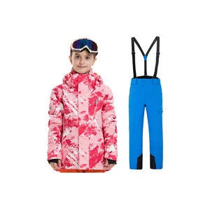 Yolanda Factory Supply High-end Quality Windproof Waterproof Warm Winter Kids Ski Suit For Girl