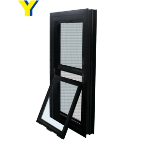 YY aluminium double hung window/aluminium windows and doors comply with Australian &amp; New Zealand standards