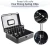 Import zhenzhi Combination lock with money box and lock, metal money box security, cash register, black from China