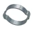 Import zinc plated double ears hose clamp from China