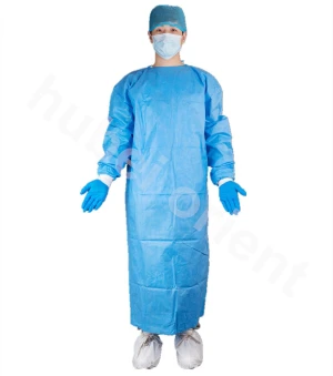 AAMI PB70 Level-3 Disposable SSMMS Surgical Gown