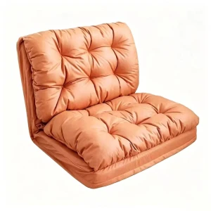 Lazy Sofa Chair, Reclining Tatami Floor Couch for Bedroom Balcony Living Room