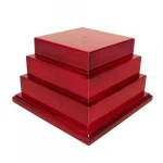 High gloss finish wooden trophy/cup base
