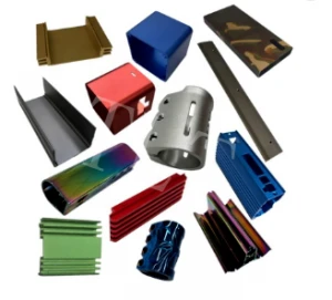 Anodized Extrusion, CNC Machining Parts