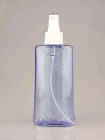 Clear Empty 500ml pet plastic pump shampoo bottle