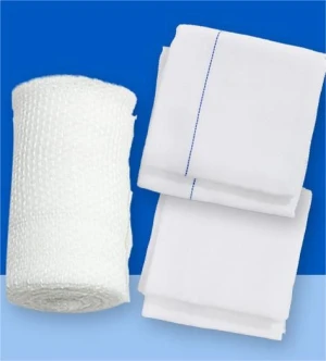 Medical absorbent  gauze piece, gauze block