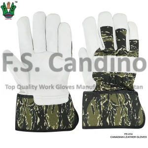 Canadian Gloves - Canadian Riggers Gloves - Canadian Leather Gloves - Rigger Gardening Gloves