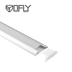 YD-2601 39.1*8.8mm Surface Mounted LED Profile LED Aluminium Profile For Cabinet Light