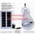 Import Solar rechargeable bulbs from China