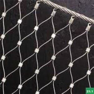 Hot Sale Stainless Wire Rope Mesh Factory Directly Supply Flexible Stainless Steel Wire Rope Mesh Net