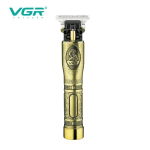 VGR V-081 T9 0mm Electric Hair Clipper and Beard Trimmer Professional Rechargeable Cordless Hair Trimmer for Men