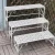 Import Garden pot stand for plant Flower Pot Display Rack 3 Tier Stair Style Plant ladder Metal Plant Stand from China