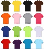 Men and Women T Shirt Short Sleeve Round Neck T Shirts Tees