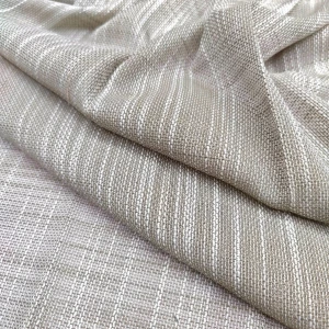 Hot Selling Viscose 100% Flax Knit Polyester Blend 280cm Linen Curtain Fabric