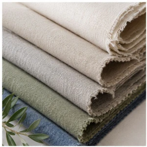 Linen Cotton Blend Fabric for Home Textiles & Apparel
