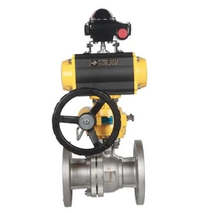 Flanged Pneumatic Floating Ball Valve
